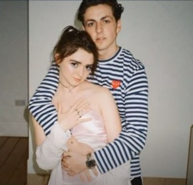 Beth Williams's sister Maisie Williams with her ex-boyfriend Ollie Jackson